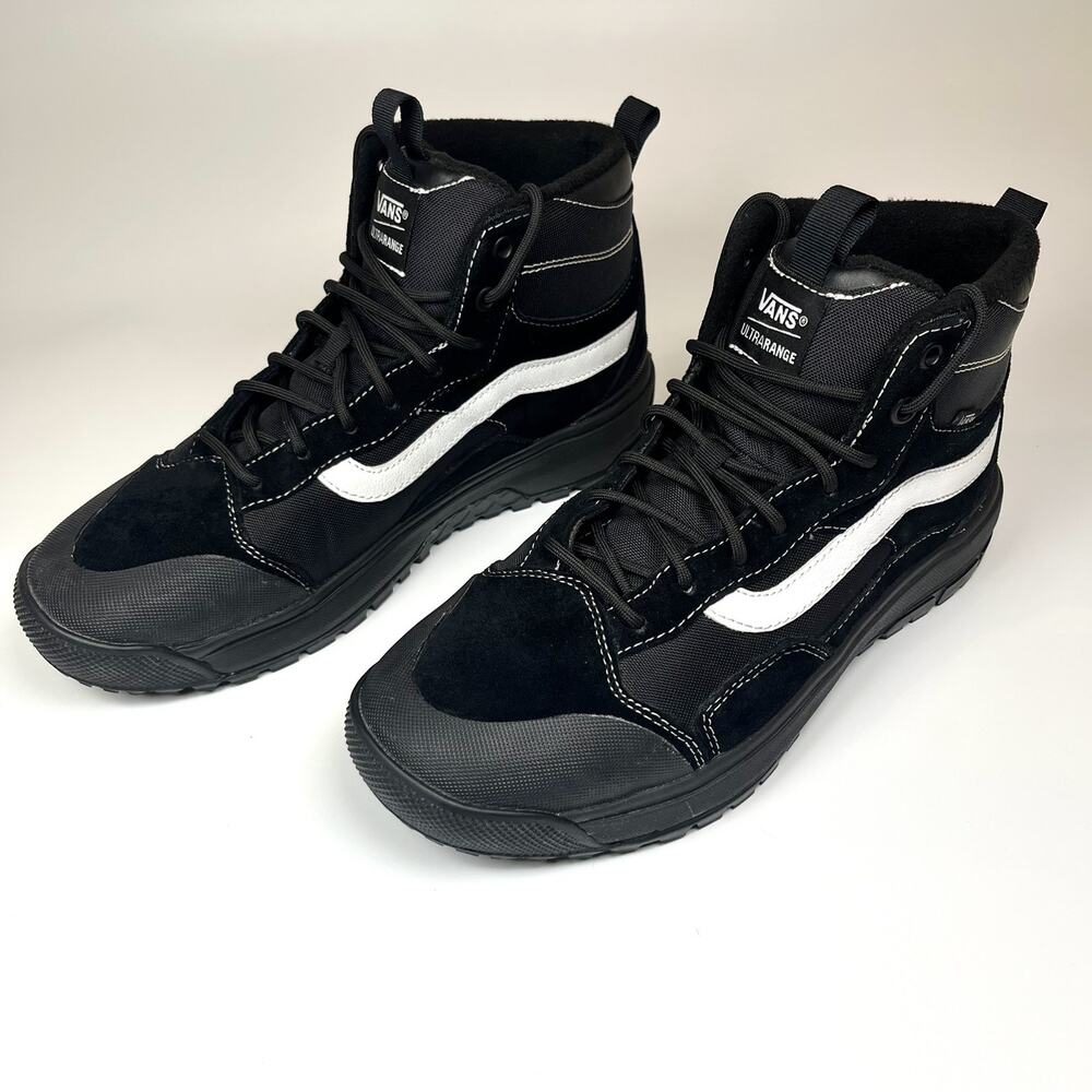Vans UltraRange EXO Hi MTE 1 Black Hiking Boots Sneakers Mens 8.5 Women’s 10